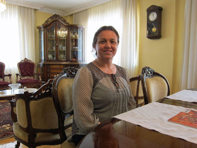 Aygul hanim at her home in Antep, photo by Ansel Mullins